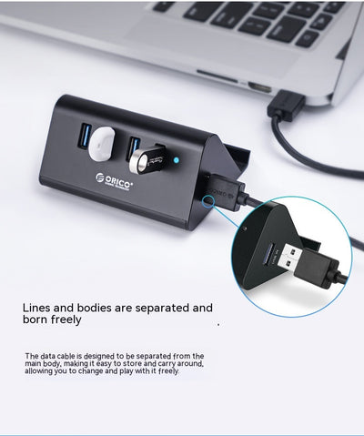Hub USB de Alta Velocidad Multi-interfaz - Expansor de Puertos Profesional - Image 18