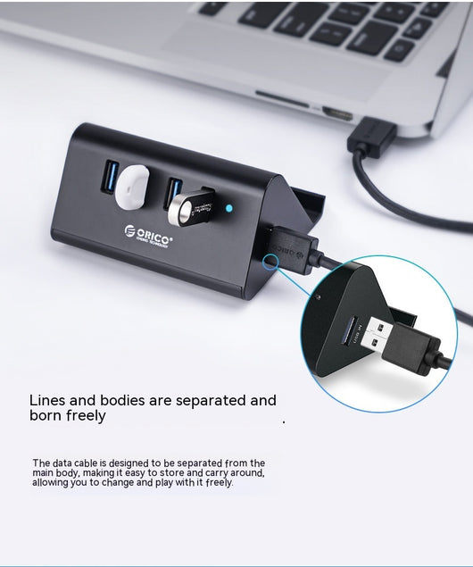 Hub USB de Alta Velocidad Multi-interfaz - Expansor de Puertos Profesional - Image 18