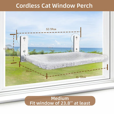 Hamaca Colgante para Gatos - Reposadera Plegable sin Cables para Ventanas - Image 7