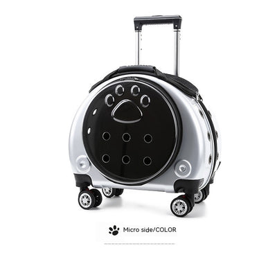 Mochila Transportadora para Mascotas Cápsula Espacial con Bolsillo Transparente - Image 20