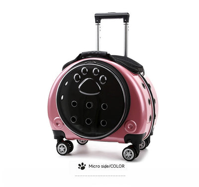 Mochila Transportadora para Mascotas Cápsula Espacial con Bolsillo Transparente - Image 26