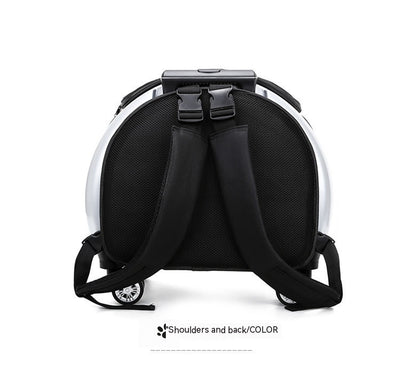 Mochila Transportadora para Mascotas Cápsula Espacial con Bolsillo Transparente - Image 31