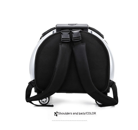 Mochila Transportadora para Mascotas Cápsula Espacial con Bolsillo Transparente - Image 31