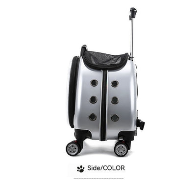 Mochila Transportadora para Mascotas Cápsula Espacial con Bolsillo Transparente - Image 37