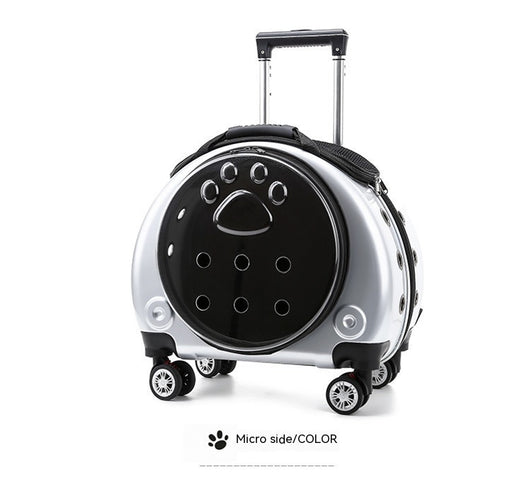Mochila Transportadora para Mascotas Cápsula Espacial con Bolsillo Transparente - Image 47