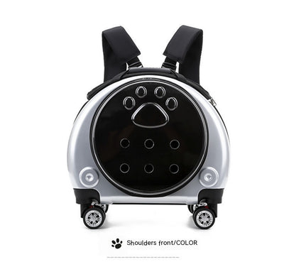 Mochila Transportadora para Mascotas Cápsula Espacial con Bolsillo Transparente - Image 65