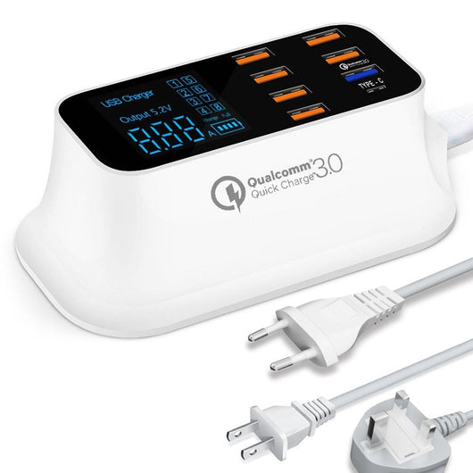 Estación de Carga Rápida 3.0 Multi-Puerto con Tecnología Smart - Image 11