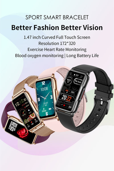 Pulsera Inteligente Deportiva para Mujer con Monitoreo de Salud - Image 30