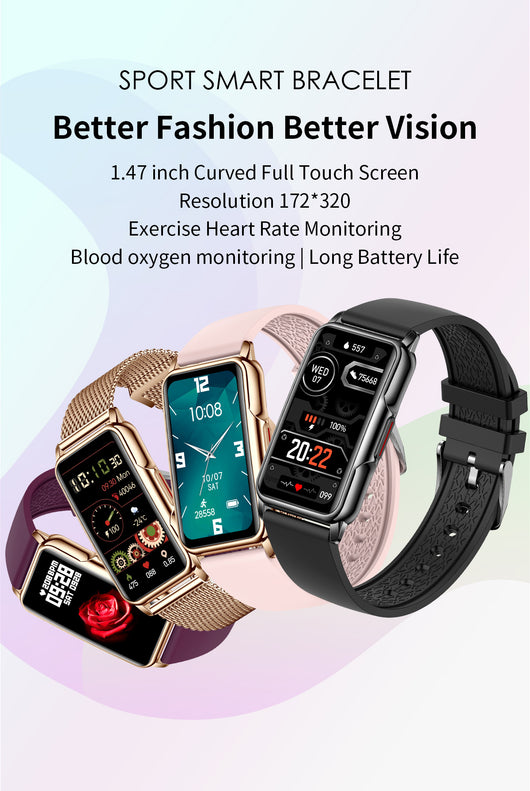 Pulsera Inteligente Deportiva para Mujer con Monitoreo de Salud - Image 30