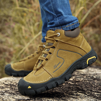 Zapatos de Invierno Cálidos para Hombre Talla Grande con Forro de Terciopelo - Image 8