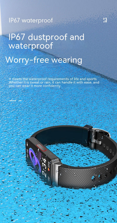 Pulsera Inteligente de Salud con Monitoreo de Oxígeno, Temperatura y Sueño - Image 11