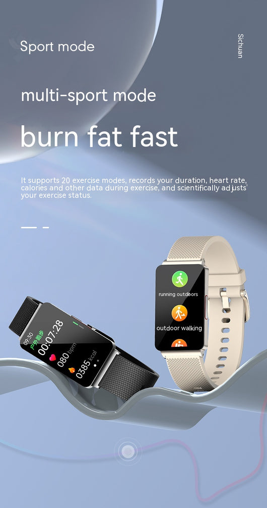 Pulsera Inteligente de Salud con Monitoreo de Oxígeno, Temperatura y Sueño - Image 12