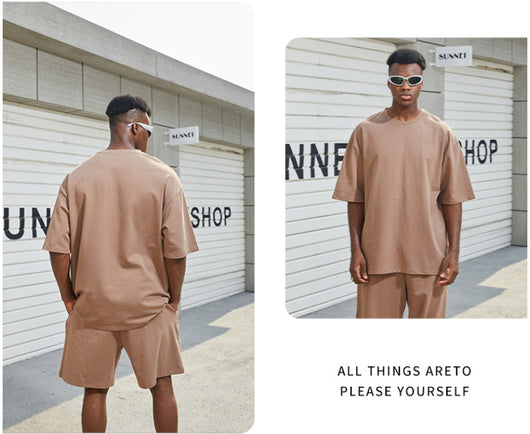 Conjunto Casual de Algodón: Playera y Shorts 2 Piezas - Image 19