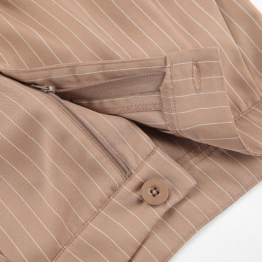 Chaleco V-Neck con Tirantes Anchos - Traje Casual Versátil - Image 11