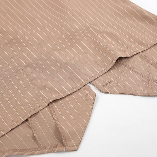 Chaleco V-Neck con Tirantes Anchos - Traje Casual Versátil - Image 17