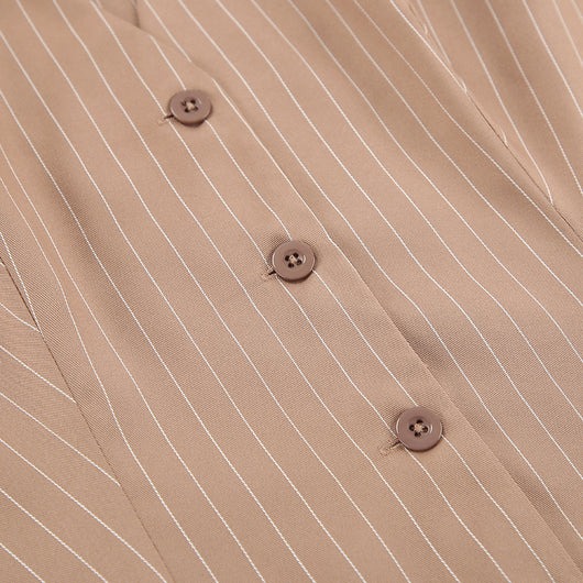 Chaleco V-Neck con Tirantes Anchos - Traje Casual Versátil - Image 29