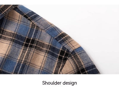 Camisa de Cuadros Manga Larga para Hombre - Marca Americana - Image 9