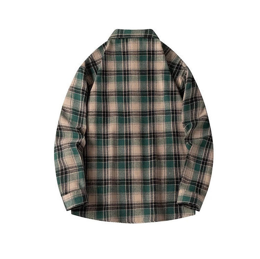 Camisa de Cuadros Manga Larga para Hombre - Marca Americana - Image 11