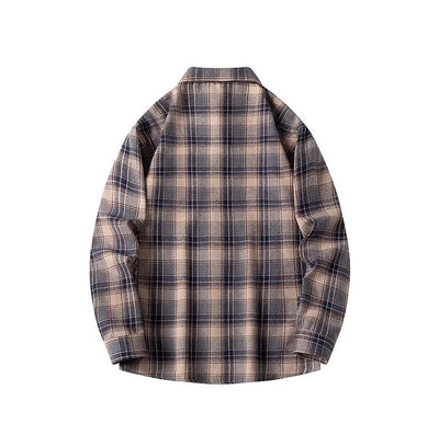 Camisa de Cuadros Manga Larga para Hombre - Marca Americana - Image 18