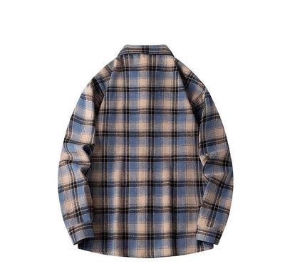 Camisa de Cuadros Manga Larga para Hombre - Marca Americana - Image 21