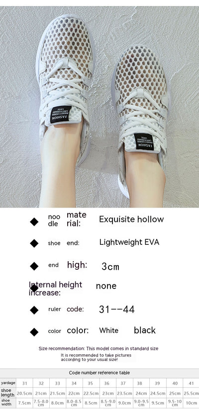 Zapatillas Deportivas Huecas Transpirables Estilo Europeo - Image 58