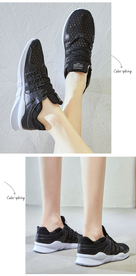 Zapatillas Deportivas Huecas Transpirables Estilo Europeo - Image 59