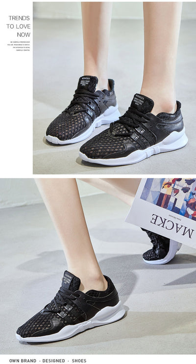 Zapatillas Deportivas Huecas Transpirables Estilo Europeo - Image 60