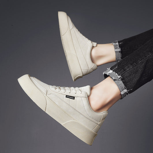 Tenis Casuales para Hombre Respirable con Suela Gruesa y Cordones - Zapatillas de Caminar y Correr - Image 13