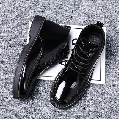 Botas Altas de Cuero para Hombre - Diseño Versátil y Duradero - Image 7