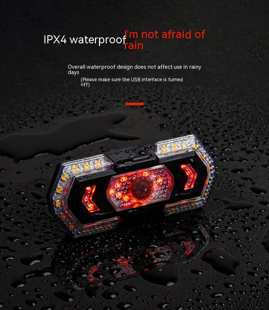 Luz Trasera con Control Remoto y Carga USB Resistente al Agua - Image 10