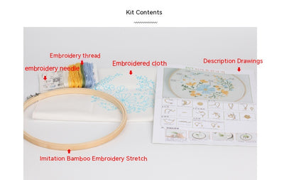 Kit Completo de Bordado Gato - Material DIY para Principiantes - Image 16