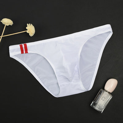 Bóxer de Seda Helada Transparente Cintura Baja para Hombre - Image 32