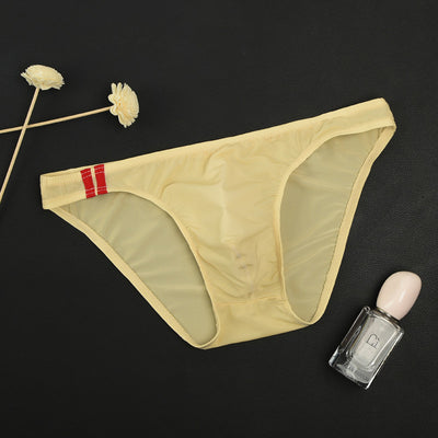 Bóxer de Seda Helada Transparente Cintura Baja para Hombre - Image 35