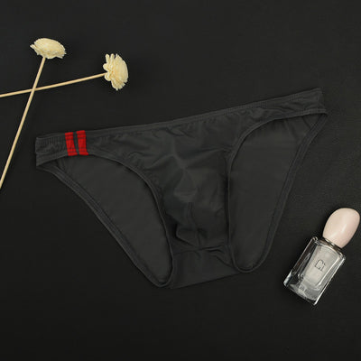 Bóxer de Seda Helada Transparente Cintura Baja para Hombre - Image 39