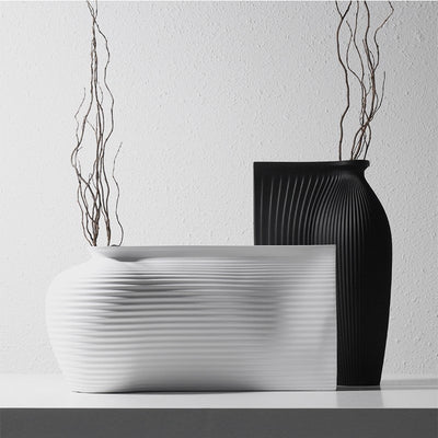 Jarrón Geométrico Nórdico Minimalista de Diseño Contemporáneo - Image 12