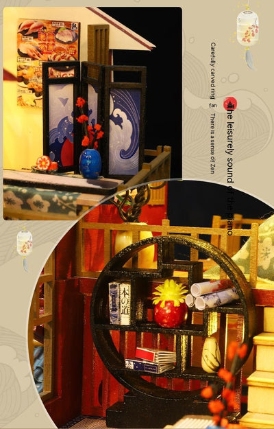Maqueta de Casa Japonesa Tradicional para Armar - Modelo Artesanal - Image 8