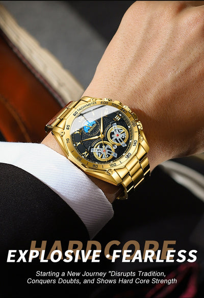 Reloj Mecánico Automático Doble para Hombre con Múltiples Funciones - Image 9
