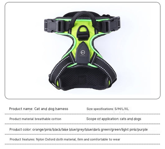 Chaleco LED Luminoso para Paseos Nocturnos de Mascotas con Destello Ajustable - Image 14