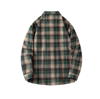 Camisa de Cuadros Manga Larga para Hombre - Marca Americana - Image 27