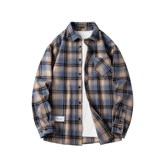 Camisa de Cuadros Manga Larga para Hombre - Marca Americana - Image 29