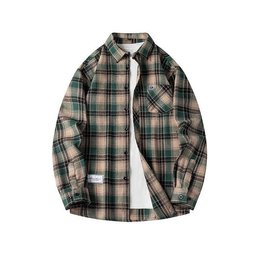 Camisa de Cuadros Manga Larga para Hombre - Marca Americana - Image 35