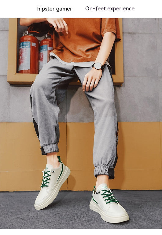 Tenis Casuales de Cuero para Hombre Primavera y Otoño - Image 7
