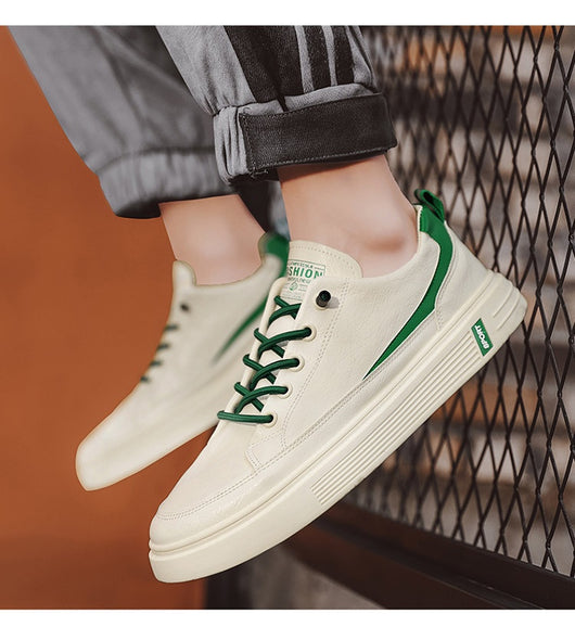 Tenis Casuales de Cuero para Hombre Primavera y Otoño - Image 13