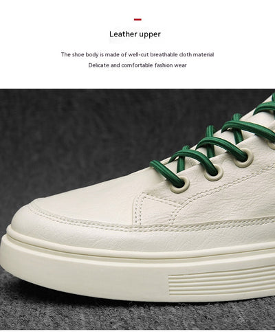 Tenis Casuales de Cuero para Hombre Primavera y Otoño - Image 14