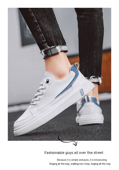 Tenis Casuales de Cuero para Hombre Primavera y Otoño - Image 16
