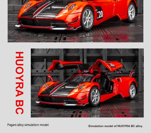Modelo a Escala Pagani Fengshen Deportivo en Aleación - Ornamento de Colección - Image 8