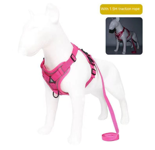 Arnés Reflectante Anti Deslizamiento con Cuerda de Tracción para Perros - Image 19