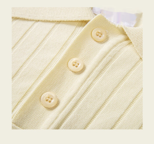 Polo de Seda Mulberry Italiano Premium Hombre - Cuello Solapa Retro Americano Rayas Tejidas - Image 24