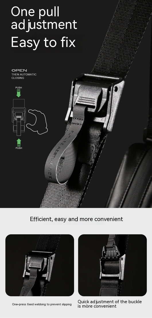 Bolsa Bandolera Ligera para Hombre - Estilo Moderno y Funcional - Image 13
