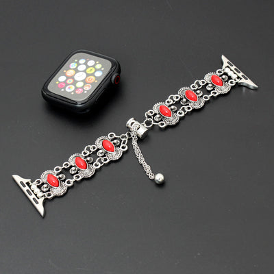 Reloj de Pulsera Turquesa con Brazalete Metálico - Image 19